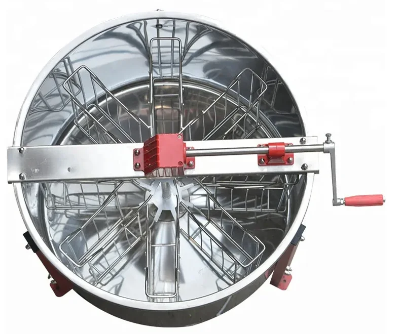 6 frames manual honey shaking machine Manual Honey Extractor Separator machine