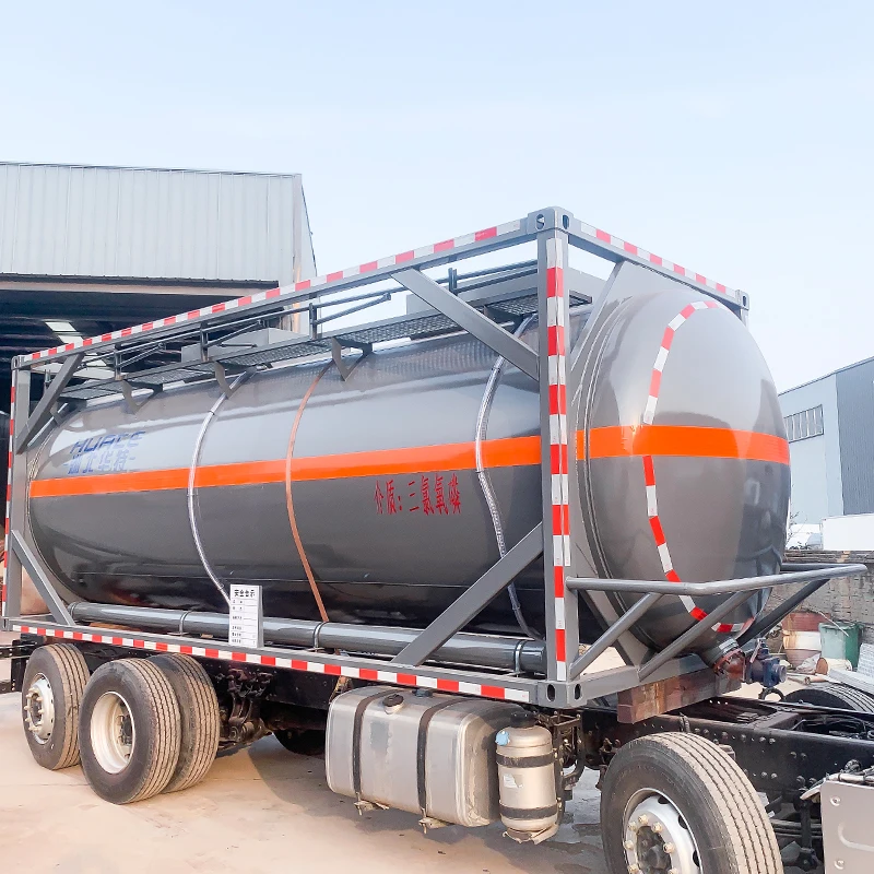China Factory Price 20 FT Chemical Liquid Storage Iso tank Container