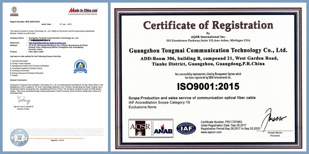 Tongmai Certification