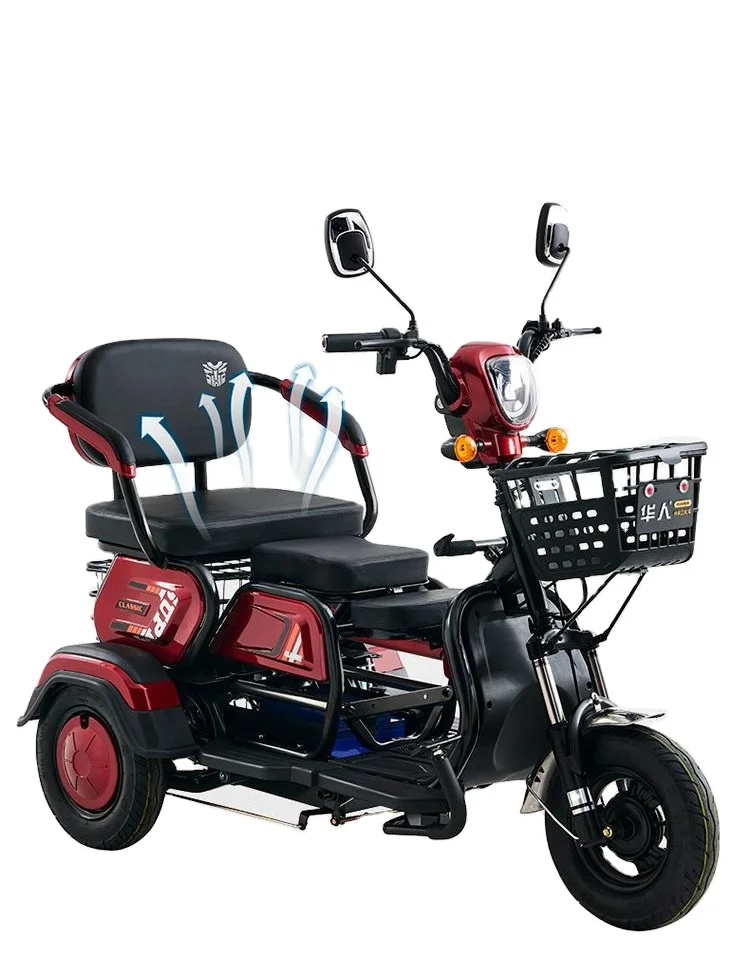 Предлагаемый образец Tuk Trike Трехколесный электровелосипед электрический мотоцикл велосипед для грязи 3 колеса взрослых светодиодный дисплей 60 В открытый