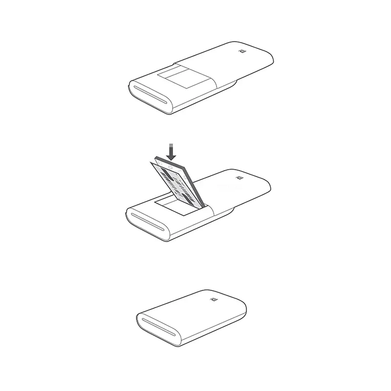 Xiaomi ZINK Pocket Printer Paper Self-adhesive Photo Print 50 Sheets Xiaomi 3-inch Mini Pocket Photo