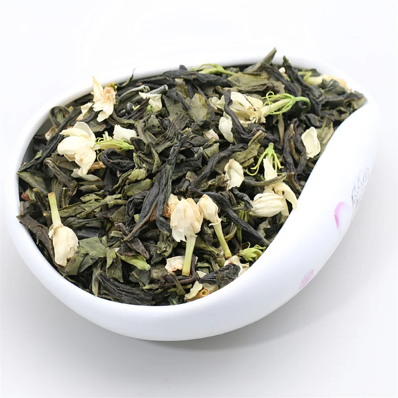 Jasmine tea loose leaf low price special grade jasmine tea a with good quality for hotel tea