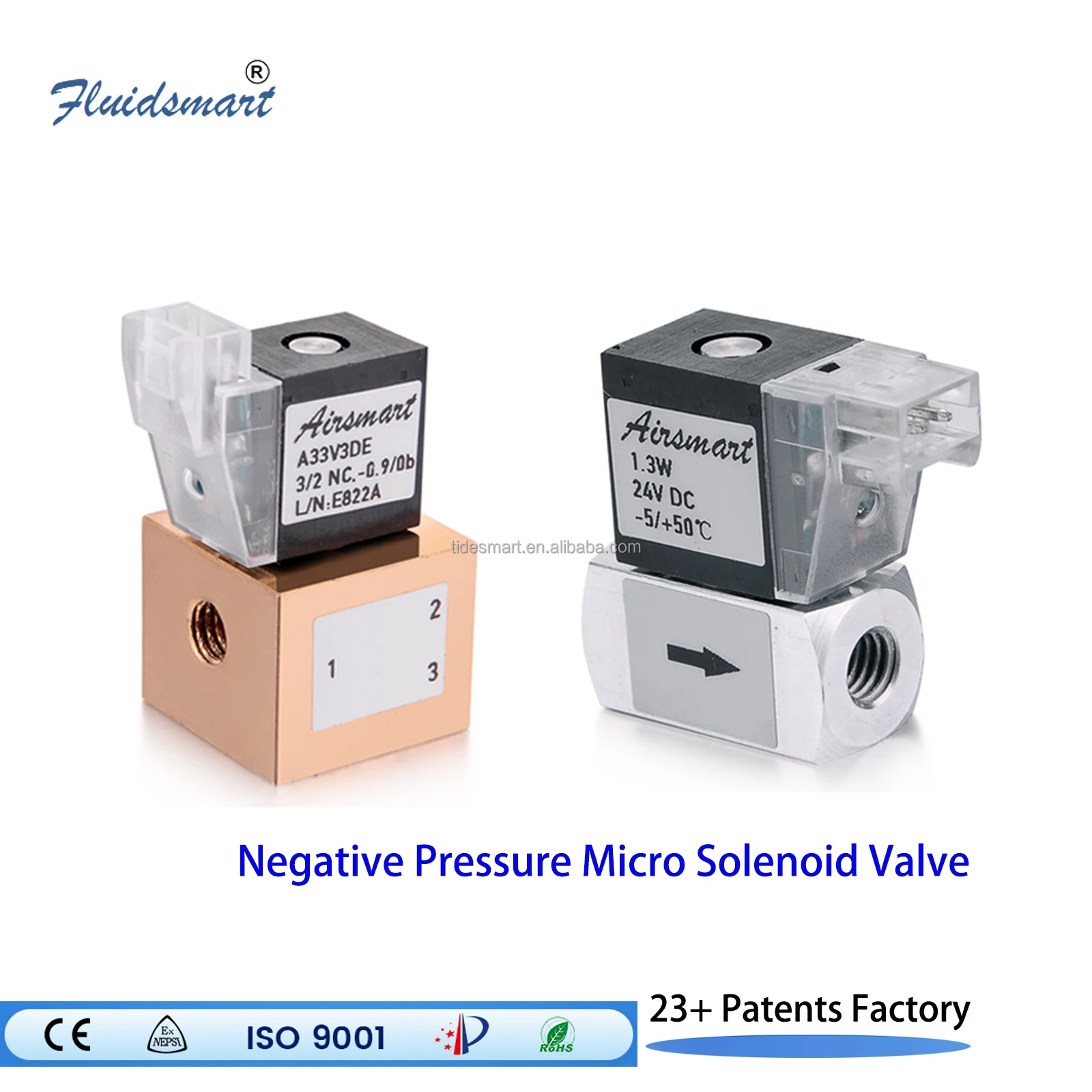 Electric micro valve 24v 2 way and 3 way vacuum solenoid valve miniature solenoid valve 12v 24v