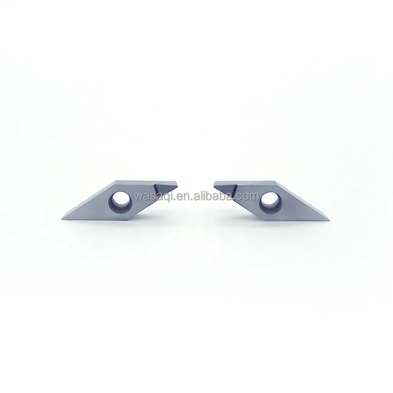 WSQ High-Quality VCMT 160412 CBN Diamond Inserts - CNC Carbide Lathe Cutting Tools for Metal Processing