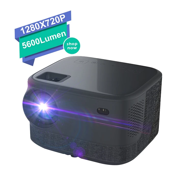 Newest amazon popular portable mini video projector tv 720p cellphone projector outdoor with battery