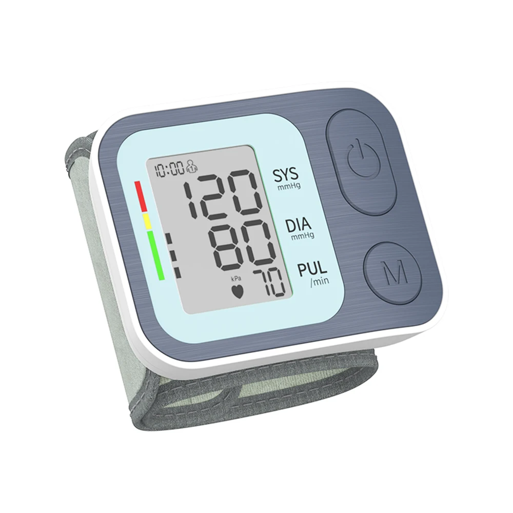 Portable Blood Pressure Machine Tensiometros Automatic Bp Machine Tensiometres  Electric Wrist Blood Pressure Monitors