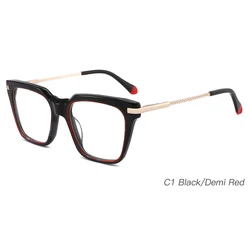 Square Frames Optical Eyeglasses Acetate Material Good Price Spectacles Unisex