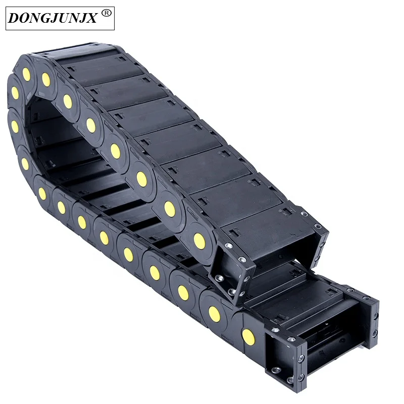 Hot sales Similar to igus nylon cable drag chain Free sample cable carrier energy chain