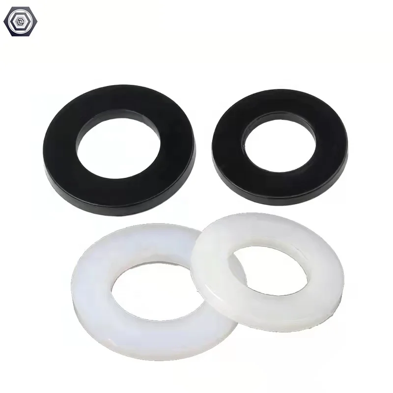 Nylon Flat Washers Custom Plastic Flat Washers DIN Nylon Insulating Plastic Washers
