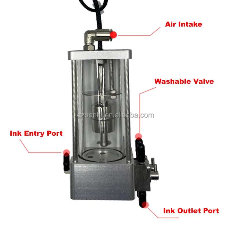 Высокое качество Konica принтер стеклянные чернила Sub Tank картридж отрицательного давления