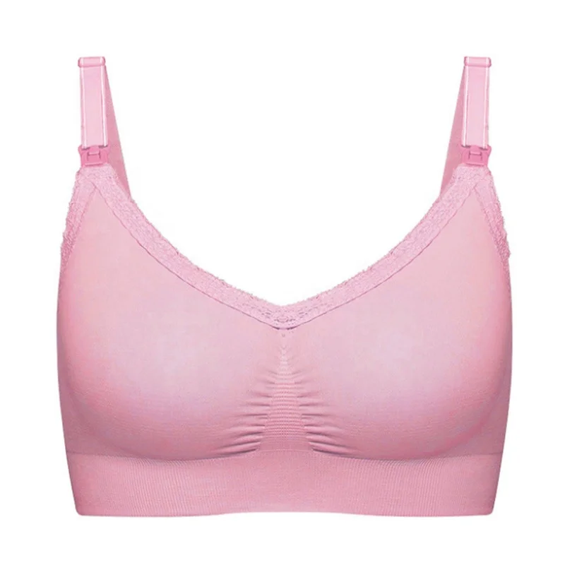 HOT Front Open Buckle Breast Feeding Woman Sleep Sport Large Size comfort women seamless bra pregnant nursing bras nursing bra