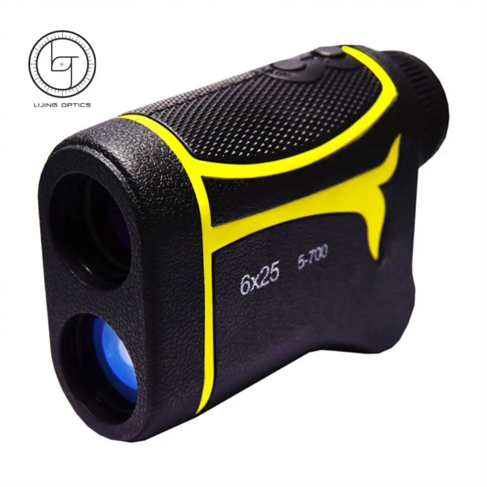 Lijing High Power Bow Sight Rangefinder with Case for Riflescope Hunting golf rangefinder