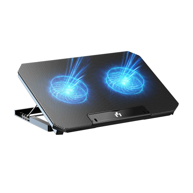 Лидер продаж, регулируемая охлаждающая подставка для ноутбука с 2 usb-портами