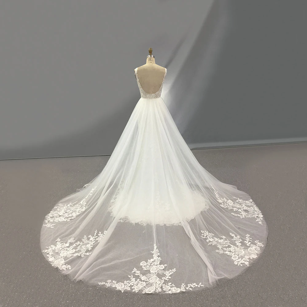 TEENYEE New Arrivals Plus Size Ballgown Bridal Dresses Wedding Evening Gown Dress Elegant Wedding Dresses Muslim