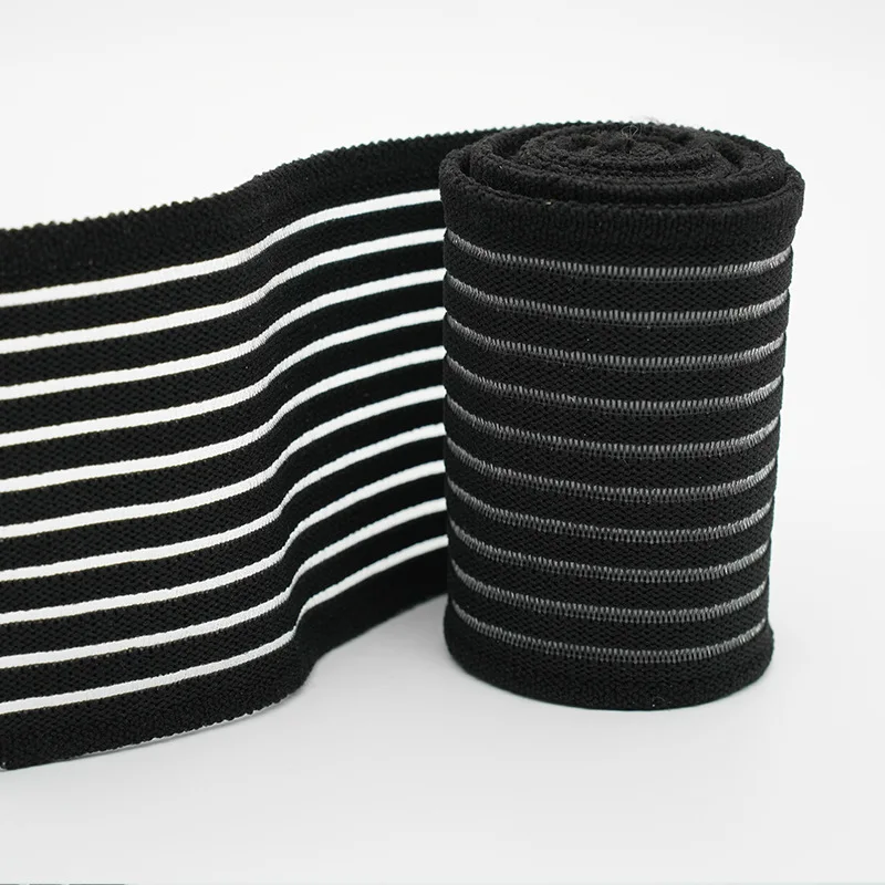 Wholesale polyester 25-40mm Elastic Band Stretch Fabric Strap Tape for Sewing Clothes & Garments Webbing