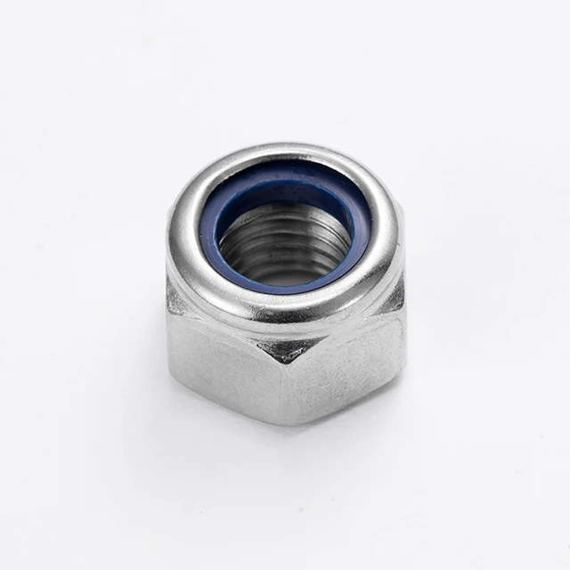 Free Samples 304 Stainless Steel Din985 Anti-Loosening Anti-Slip Cap Nylon Lock Nut 5