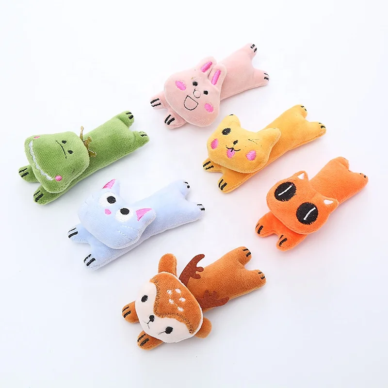 Hot Sales Funny Cat Dog Plush Toys Dogs Toys Double Layers Fabric Durable Pet Chew Toys