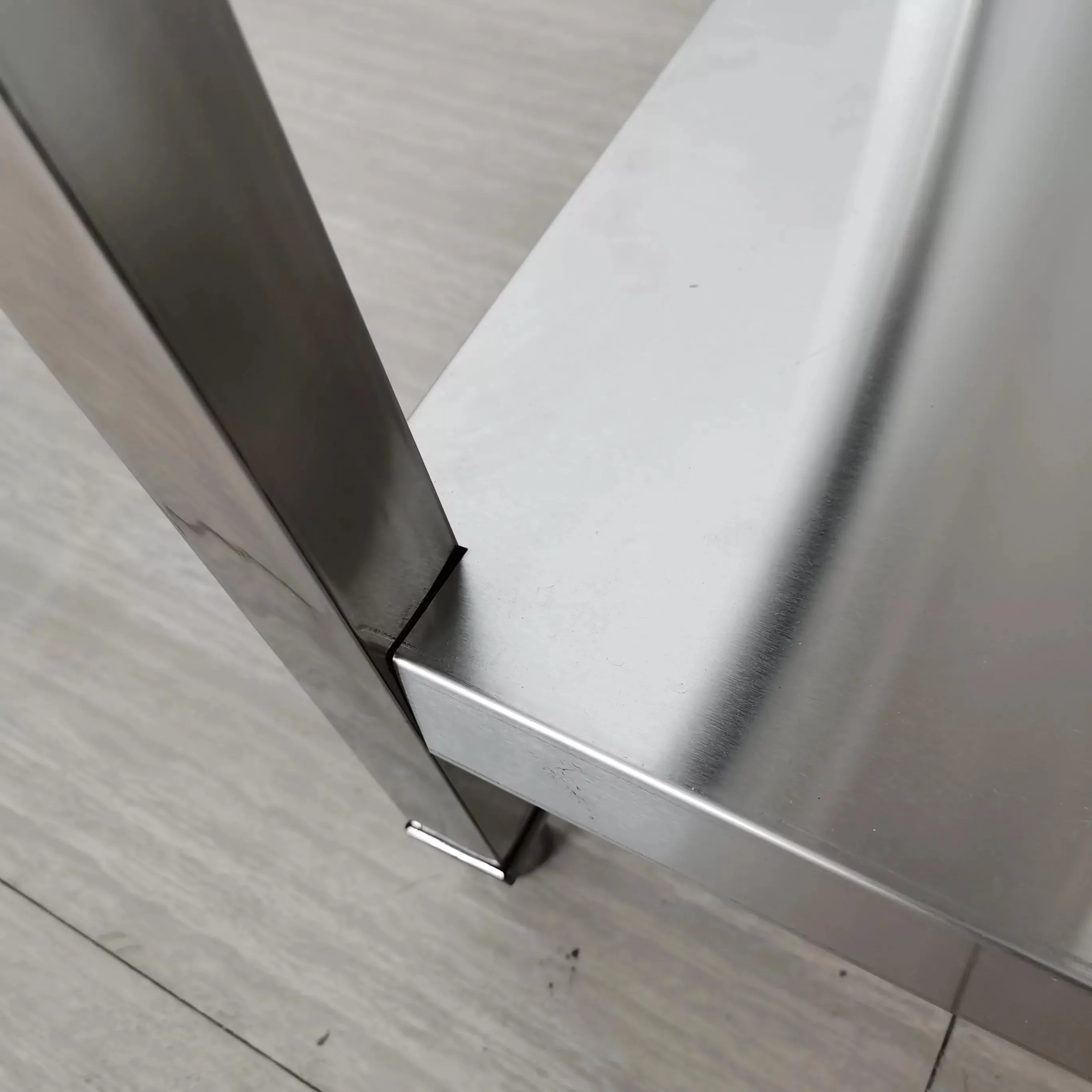 China single bowl sink stainless steel work table with sink right side drainboard outdoor washing sink table