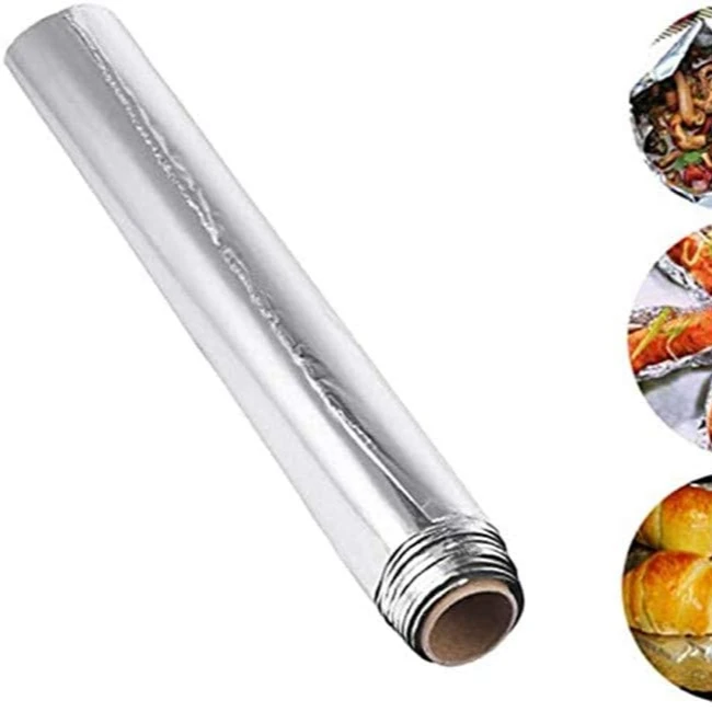 Упаковка для пищевых продуктов, алюминиевая фольга в рулонах, используемая на кухне