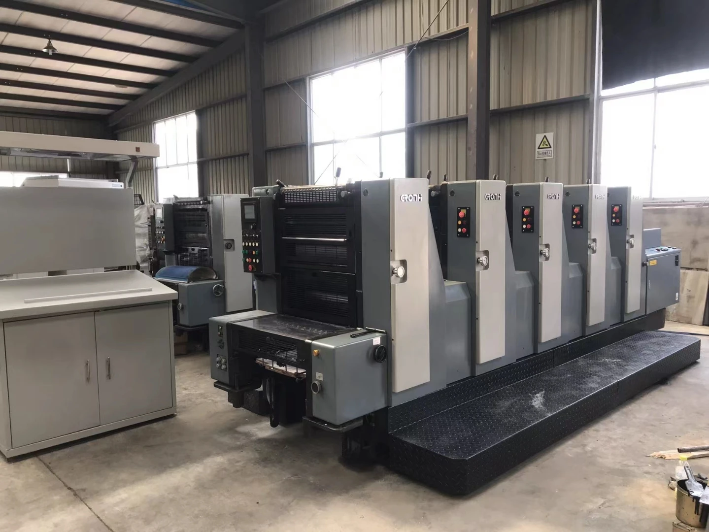 used gto 52 color gto printing machine