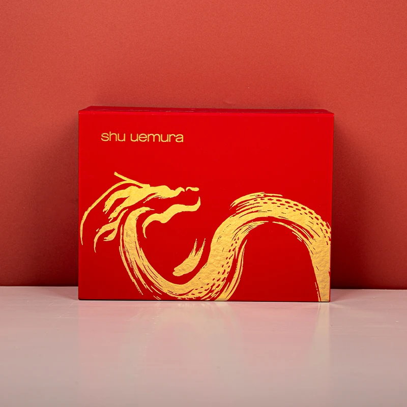 Recyclable Custom Size Logo Cardboard Paper Box Red Hard Rigid Magnet Box Packaging Luxury Folding Magnetic Gift Box
