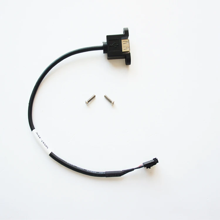 custom USB cable 10 pin IDC to TYCO 5 pin housing wire harness