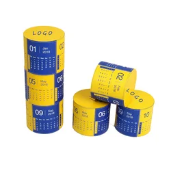 Advertising custom puzzle plastic material promotional cylinder shaped toys magic cube
