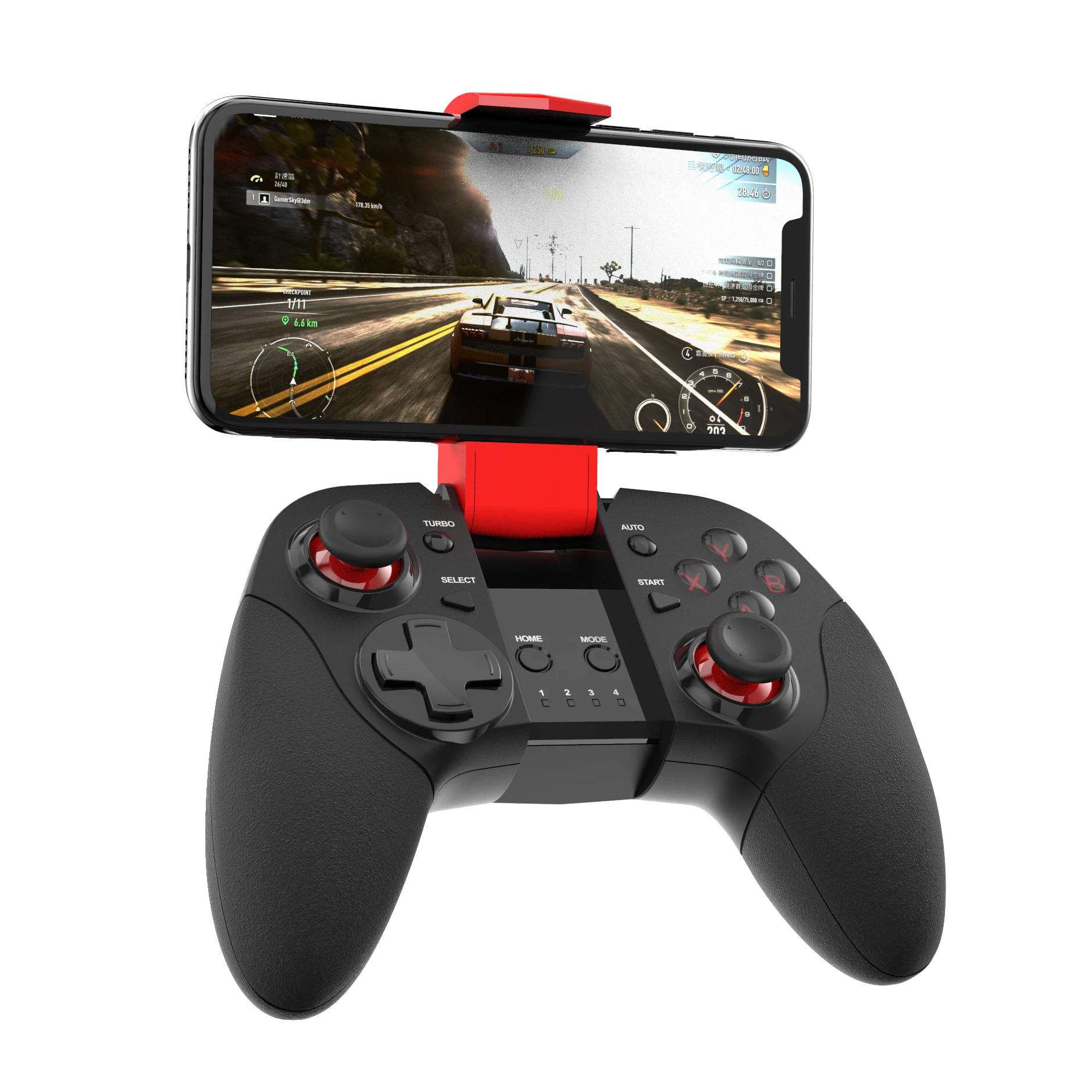  Оптовая продажа беспроводной Двойной вибрации Android геймпад для Nintendo Switch PC-XBOX360 PS3 игровой контроллер мобильных