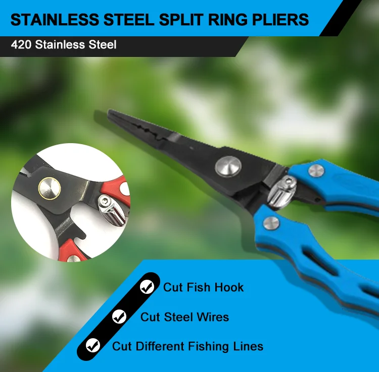 XP401 New Design Stainless Steel Split Ring Pliers