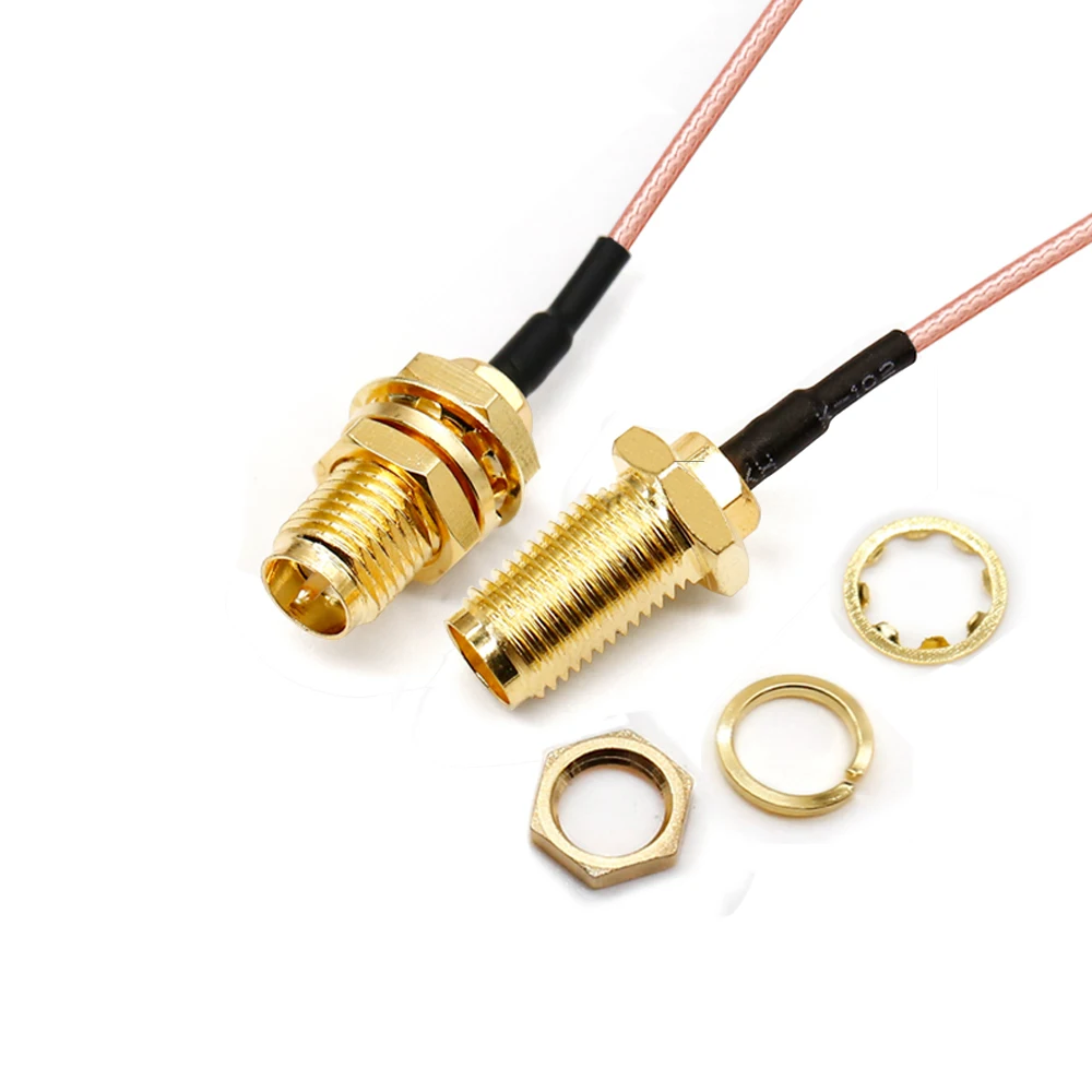 Factory Hot Sale Ipex 178 To Sma Female Inner Hole Sma To Ipex Adapter Wire Wifi / Gsm / 3g / Gps / 4g Antenna Connecting Wire