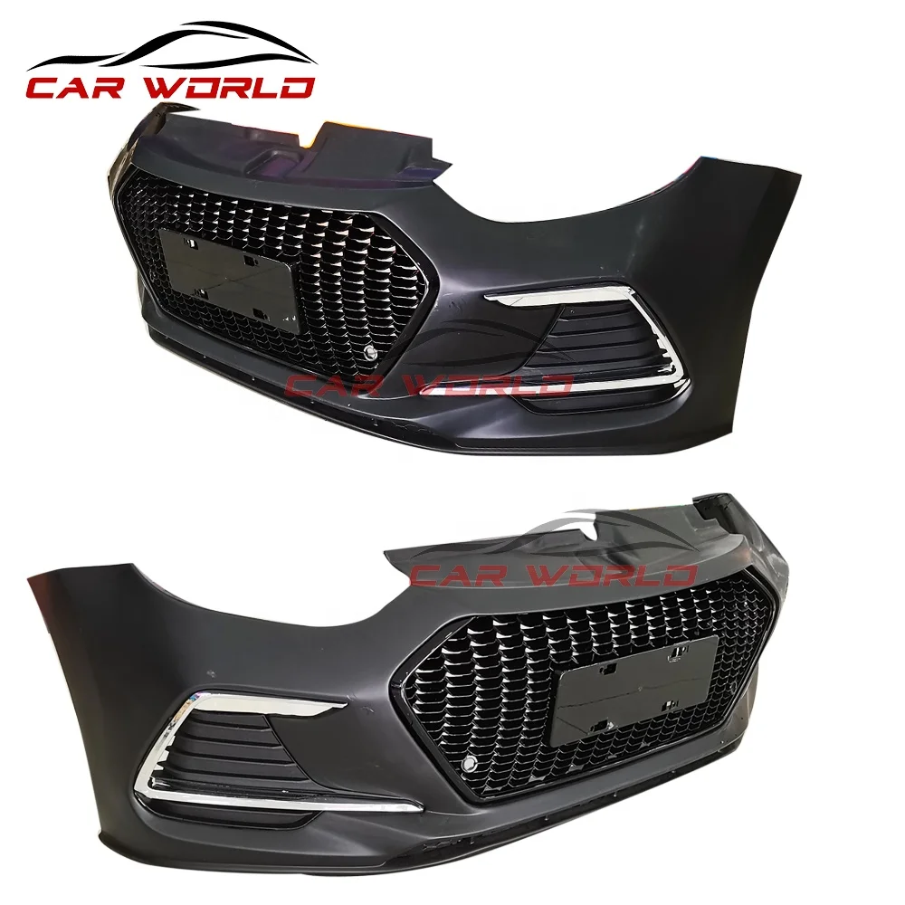 Автомобильный бампер для HYUNDAI 2011-2015 Elantre Bodykit 2018 Модифицированная спортивная модель из пластика