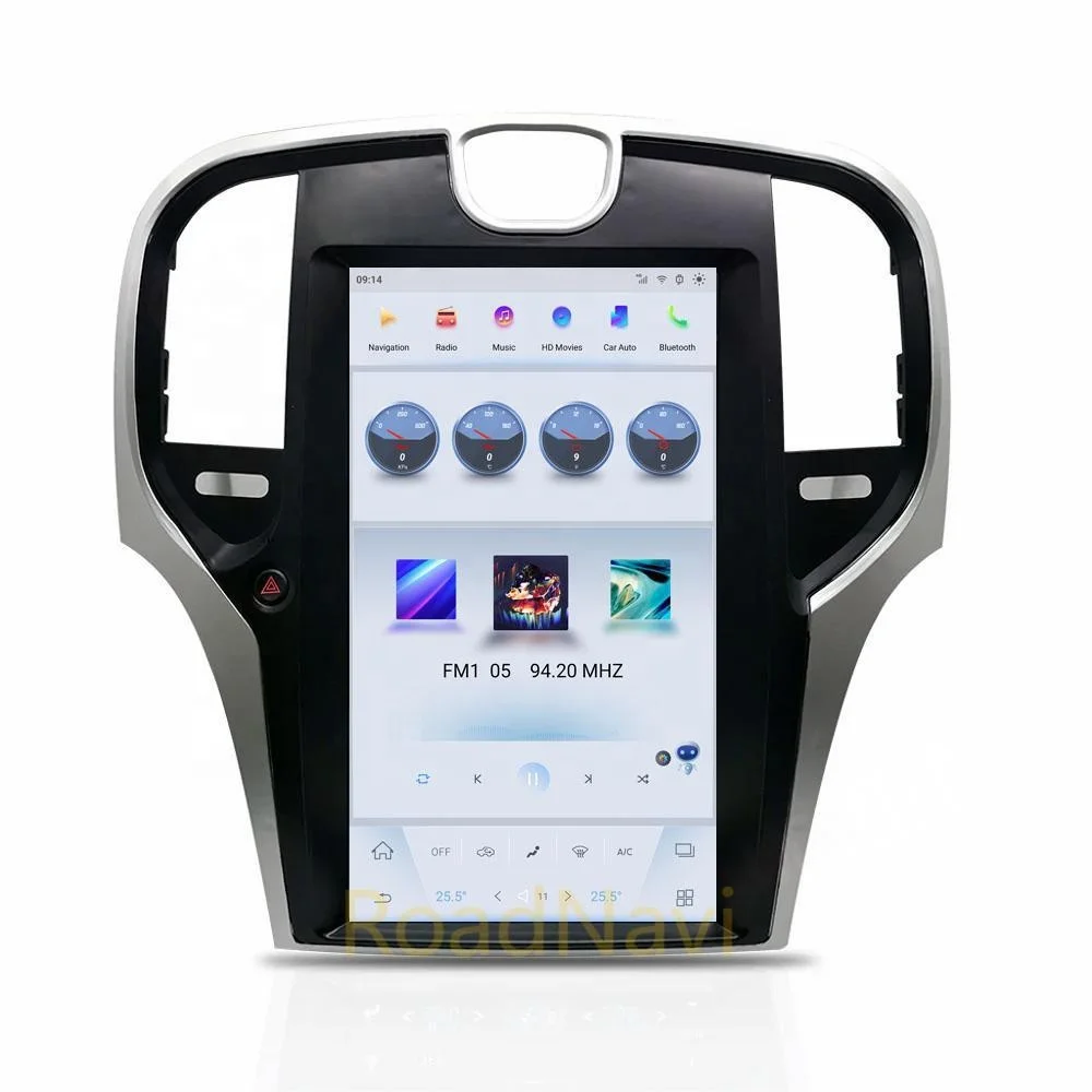 RoadNavi Android Car radio for Chrysler 300C 2013-2019 Car Multimedia Player Wireless Carplay 4G 360