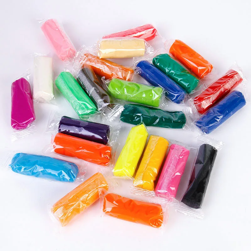 DIY Handmade Toys 8g-240g Rubber Mud Flour Clay Opp Bag Packaging Toy Mud