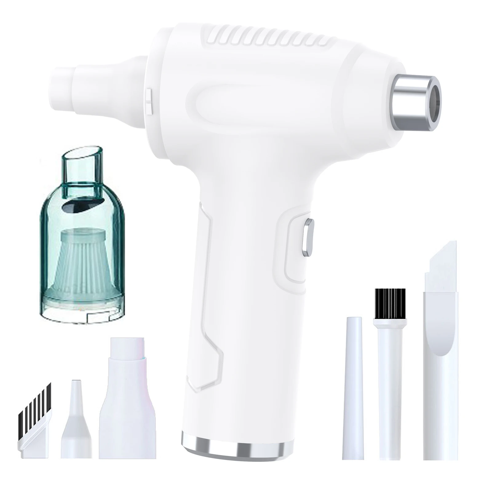 Car Vacuum Cleaner Wireless Mini Car Vacuum 2 in 1 Air Blower Air Duster Handheld High-power Duster For Home Office