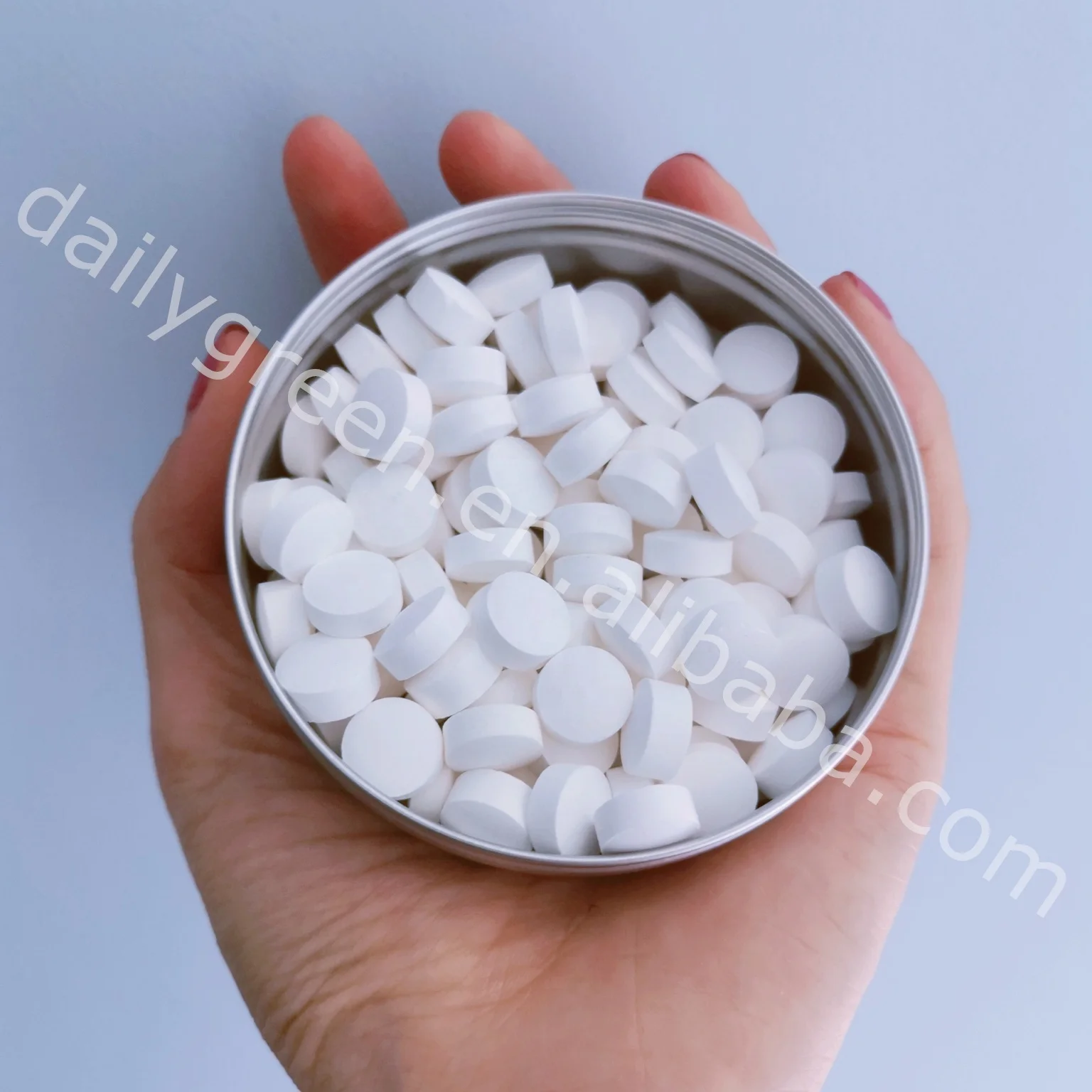 OEM Natural organic and fluoride-free in a variety of flavors solid toothpaste tablets