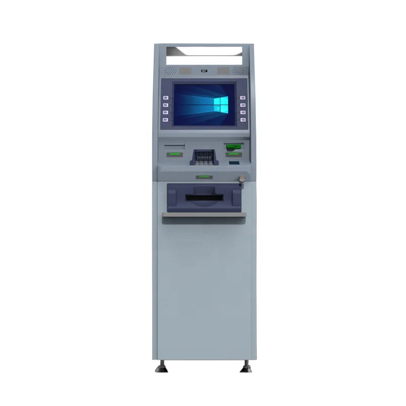 Automatic High Speed Accept Dispensing Payment Cash Deposit and Withdraw Bank ATM Machine