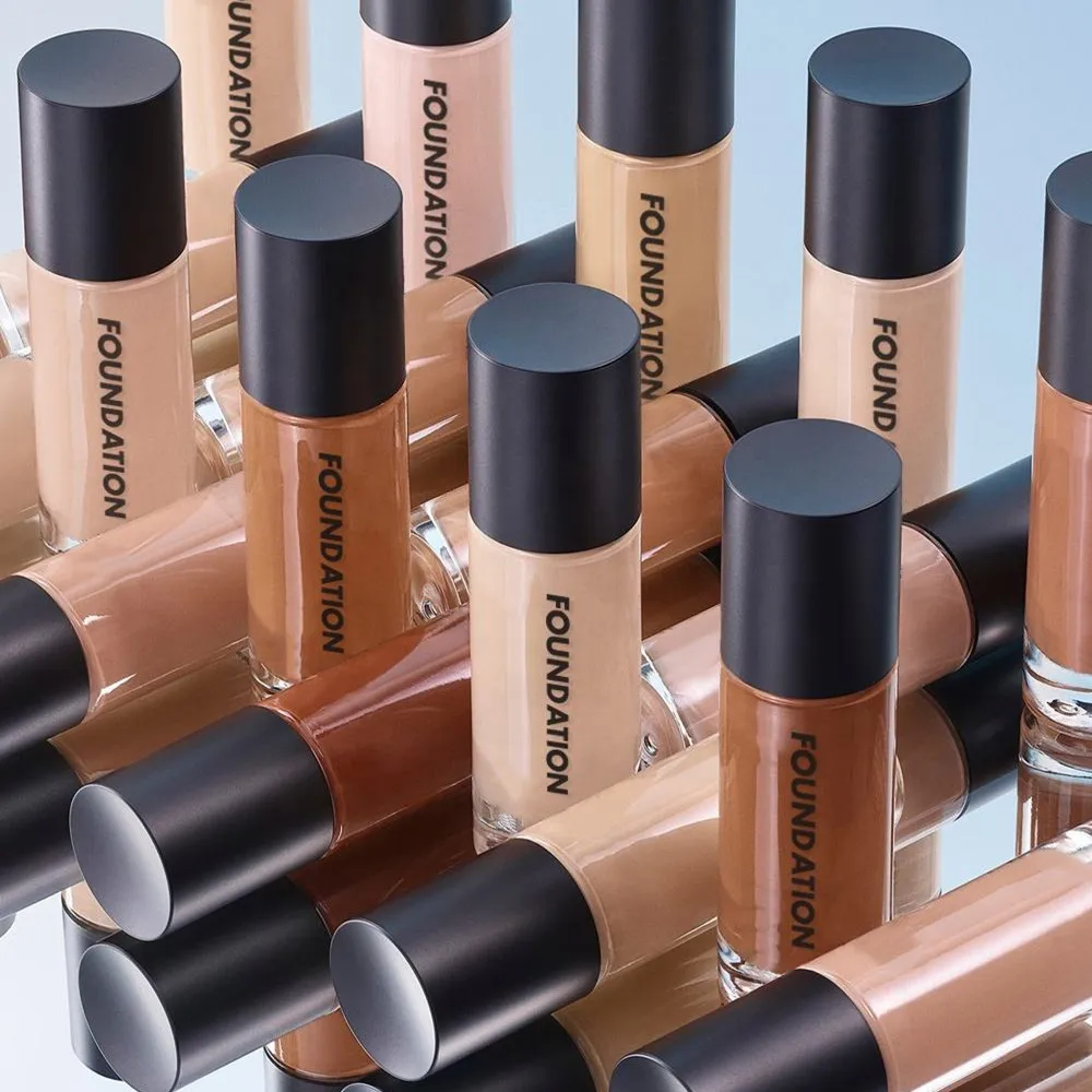 Wholesale Custom Logo OEM Waterproof Matte Face Liquid Foundation Cream Vegan 24hr Full Coverage High Quality Makeup Foundation