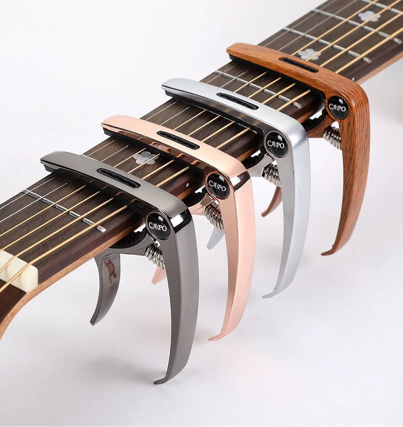 Multifunctional Guitar Capo Zinc Alloy Gun Color Hot Selling Capo Guitar