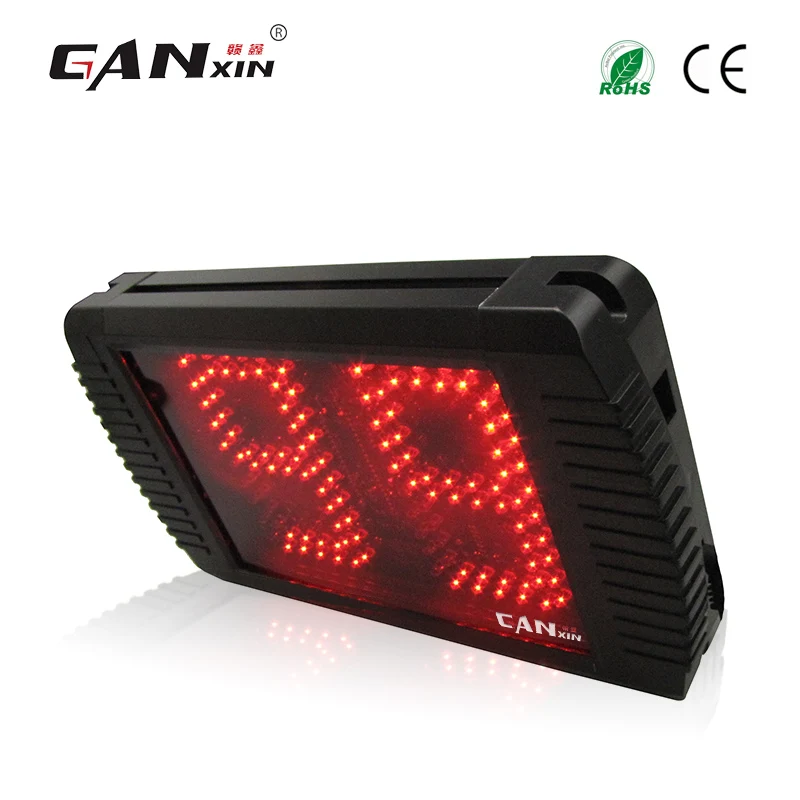 High quality Remote Control Semi-Outdoor Aluminium 5 Inch 2-digit LED Shot Clock Counter with Countdown/Count Up Functions