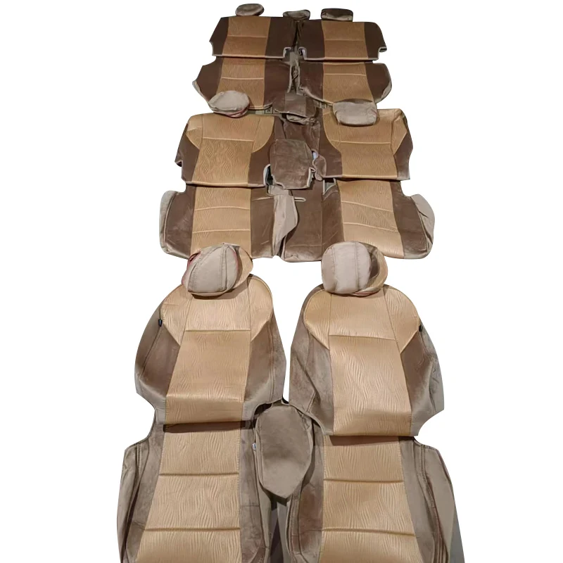 Factory wholesale Seat Protector Car Interior Accessories Custom Full Set luxuryCar Seat Covers  For TOYOTA Fortuner 2016-2017