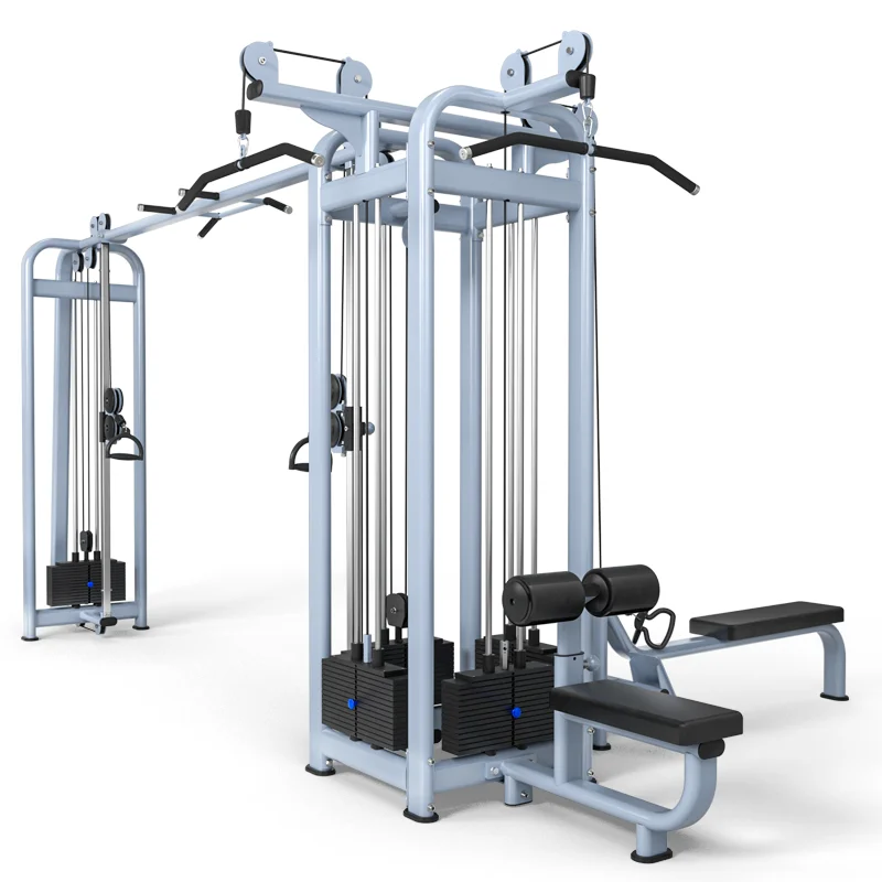 Multi function gym equipment 5 station strength training machine