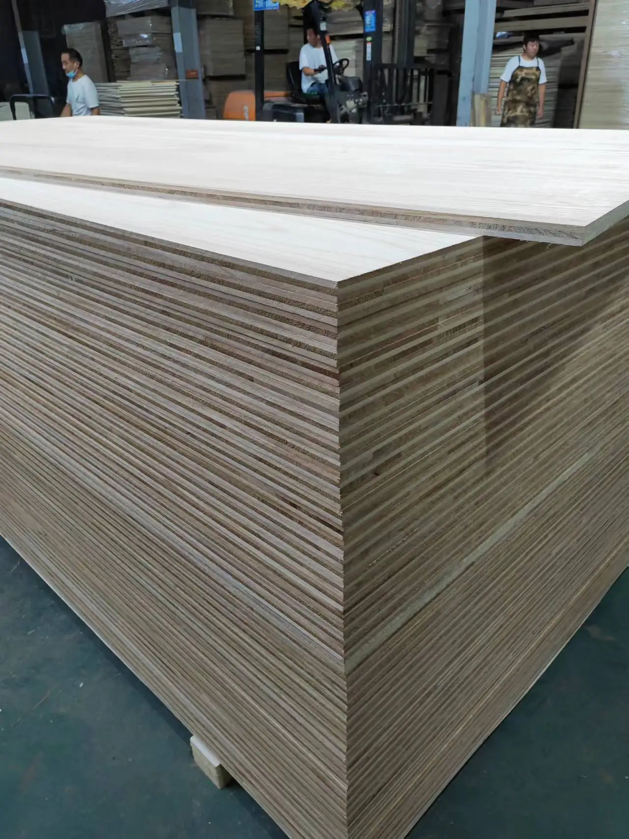 White oak veneer panels paulownia wood core board