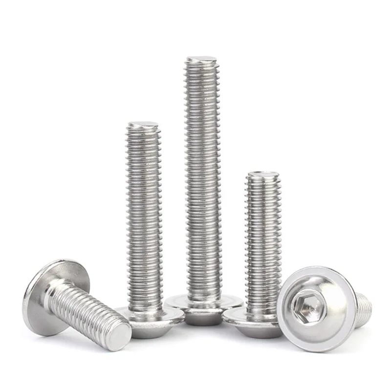 Stainless Steel M2 M2.5 M3 M4 M5 M6 M8 Phillips Thin Flat Head Laptop Screw Wafer Ultra Low Head Screw