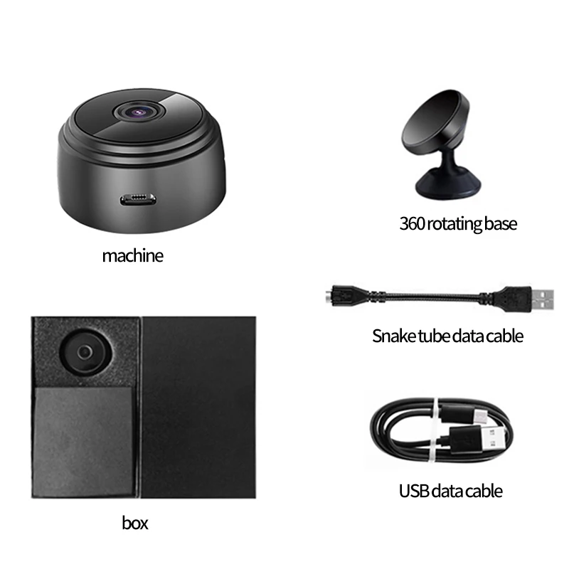  Скрытая шпионская мини-камера HD 1080P с Wi-Fi беспроводная камера A9 безопасности домашняя цифровая