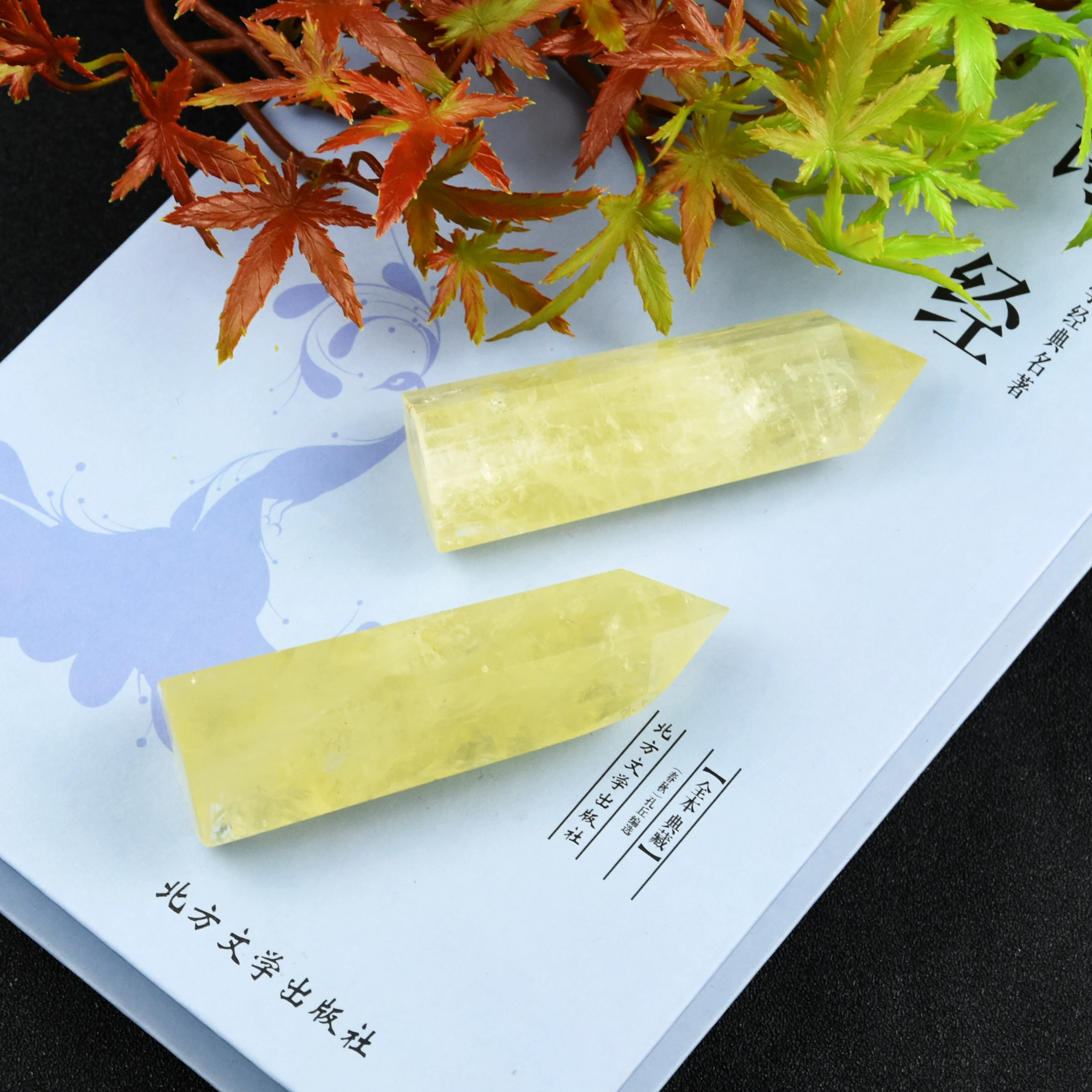 
High-quality Citrine quartz crystal towers citrine crystal wands points from china 