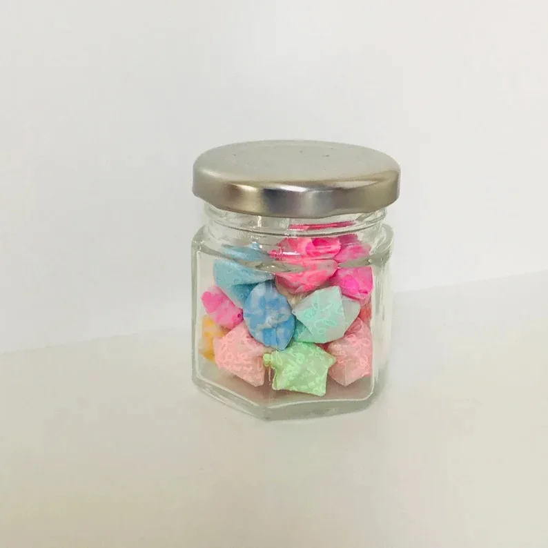 Cute Handmade 3D Origami Stars