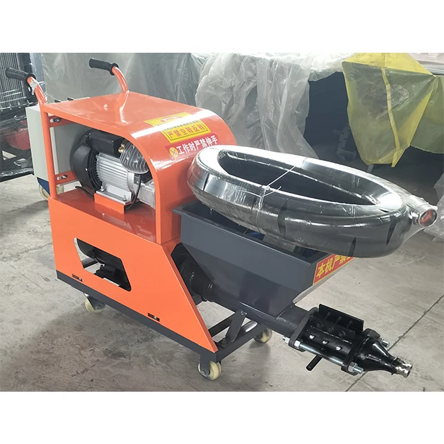 High Pressure Airless Putty Spraying Machine Electric Power Stucco Sprayer Mortar Spray Machines