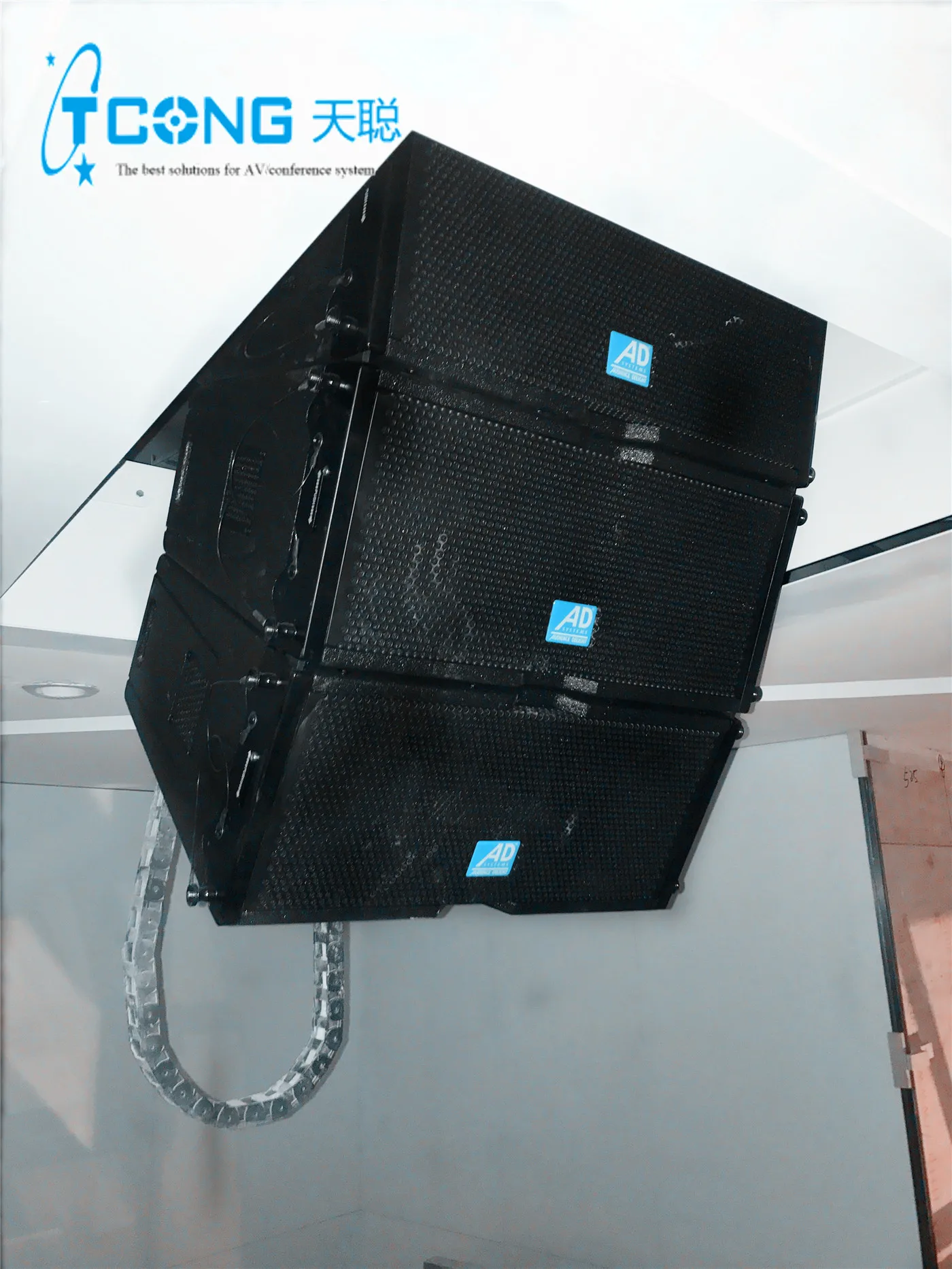 Amplifier Storage Motorized Sound Storage Hidden Speaker Cabninet Electric Ceiling Sound Lift Ceiling Speaker Mount