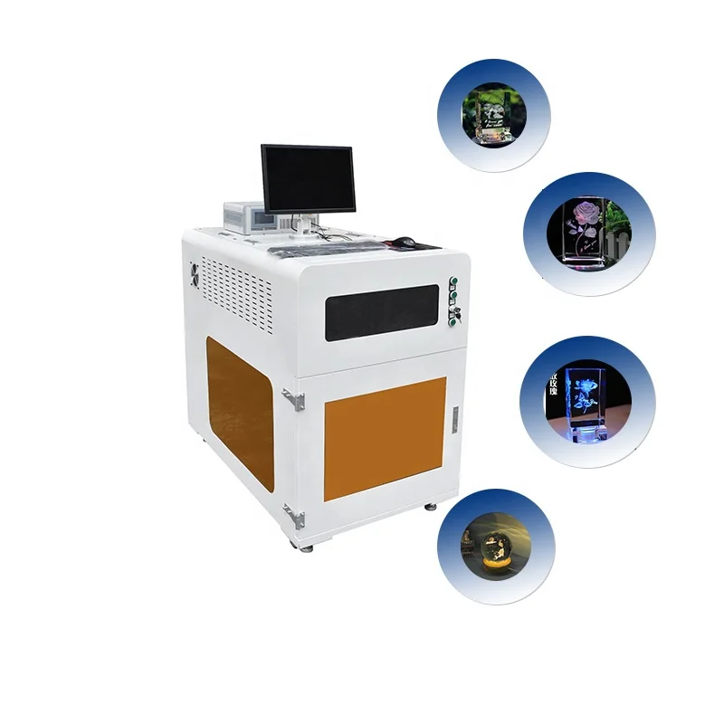 3d Crystal Photo Engraving Machine Laser Marker Price Laser Engrver For Personalized Custom 3w Engraved Inside 3w