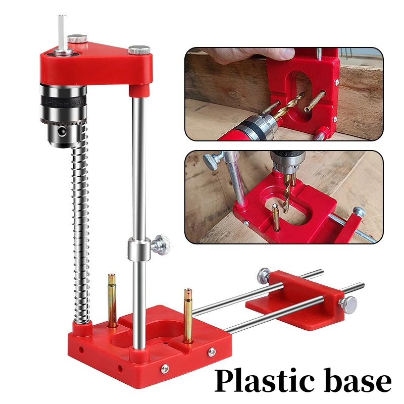 Woodworking Drilling Locator Tool Precision Positioner Adjustable Fixture Positioning Panel Fixing Clip Carpenter Tool